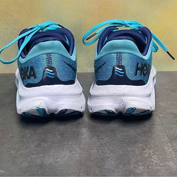 Hoka One One Kawana Men\'s Running Shoes Scuba Blue Bellwether Blue Size 9.5D main image 13